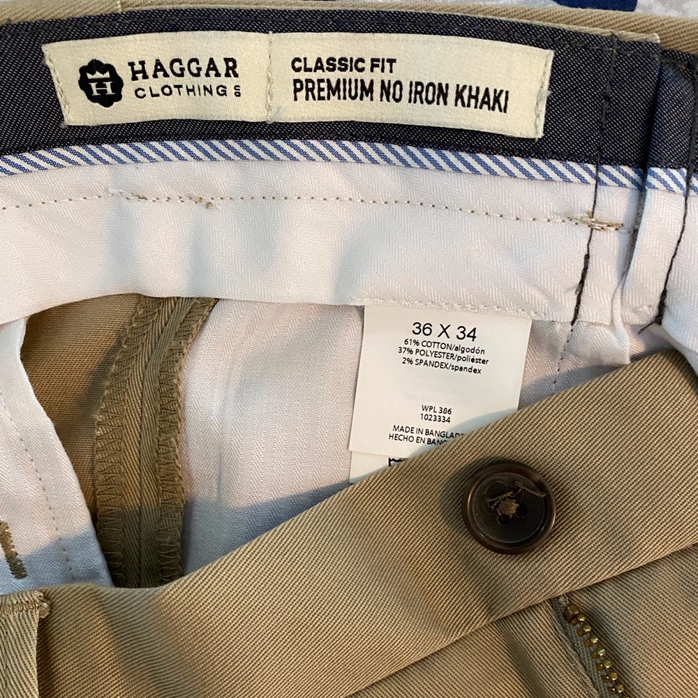 Men’s pleated dress slacks 36x34